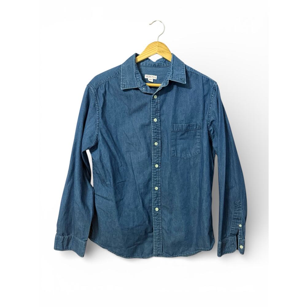Merona Chambray Button-Down Shirt – Women’s Medium